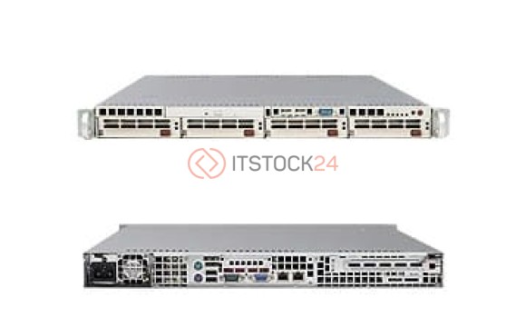Supermicro SuperServer 6015V-M3B Barebone System - Intel 5000V - LGA771 Socket - Xeon [SYS-6015V-M3