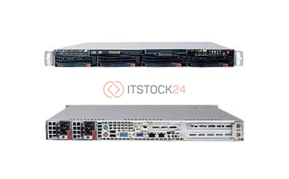 Supermicro SuperServer 6015W-UV Barebone System - Intel 5400 - LGA771 Socket - Xeon (Qu[SYS-6015W-U Supermicro SuperServer 6015W-UV Barebone System - Intel 5400 - LGA771 Socket - Xeon (Qu[SYS-6015W-U