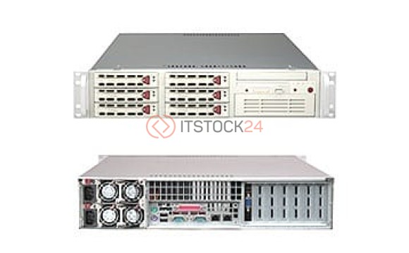 Supermicro SC822S-R400LP Chassis - Rack-mountable - Beige [CSE-822S-R400LP]