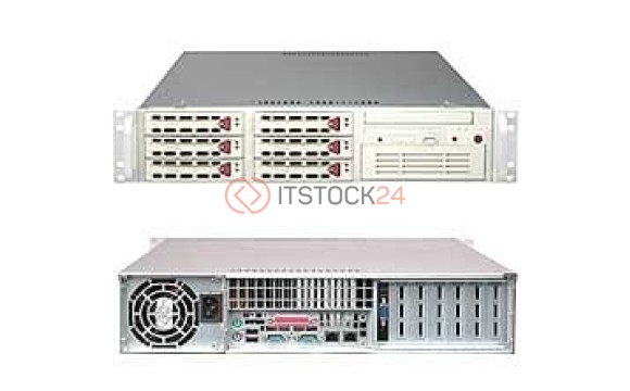 Supermicro SuperServer 6025B-T Barebone System - Intel 5000P - LGA771 Socket - Xeon [SYS-6025B-T]