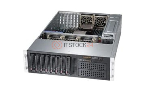 Supermicro SuperServer 6037R-72RFT Barebone System - 3U Rack-mountable - Intel C602[SYS-6037R-72RFT