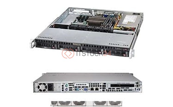 Supermicro SuperServer F517H6-FT Barebone System - 4U Rack-mountable - Intel C204 Chip[SYS-F517H6-F