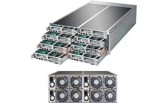 Supermicro 4U Int S BR Fattwin 8N 2.5 inch [SYS-F617R2-FT]