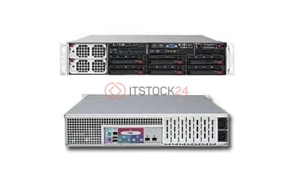 Supermicro System-8026B-TRF 2U 1400W Xeon 7500 Nehalem-EX DDR3 PCI-E SATA Retail [SYS-8026B-TRF]