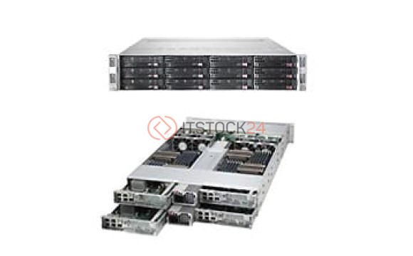 Supermicro System As-2022TC-HTRF4 2U AMD 4000 C32 128GB 1620 [AS-2022TC-HTRF4]