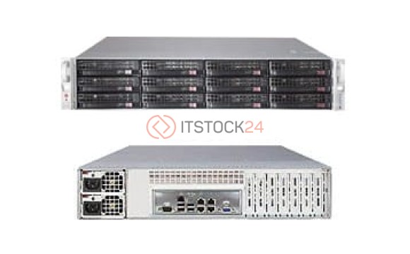 Supermicro E5-2600 Series, 2U, X9DRI-LN4F+, C602 [SSG-6027R-E1R12N]