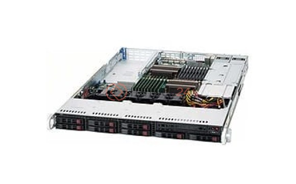Supermicro SuperServer 1026T-T Barebone System - 1U Rack-mountable - Intel 5500 Chipset [SYS-1026T-