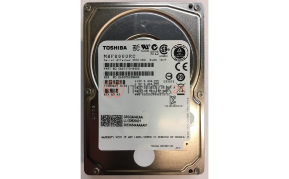 Жесткий диск Toshiba CA07173-B400 600Gb  SAS 2,5" HDD