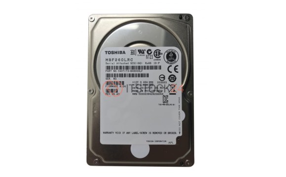 Жесткий диск Toshiba CA07173-B48000LF 600Gb  SAS 2,5' HDD