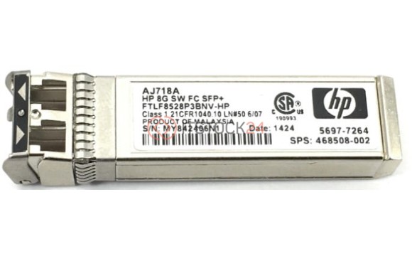Трансивер HP 8Gb Short Wave FC SFP+ 1 Reman Pack [468508-002]