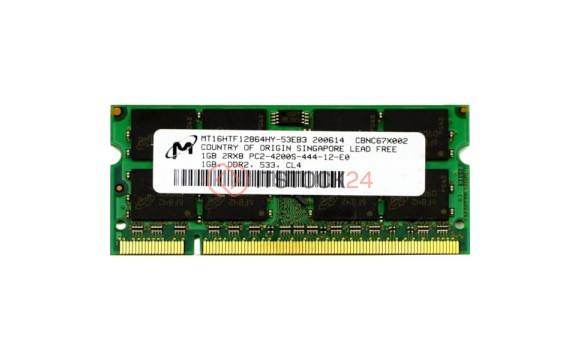 Оперативная память Various 1Gb_PC2-4200 DDRII 1024Mb