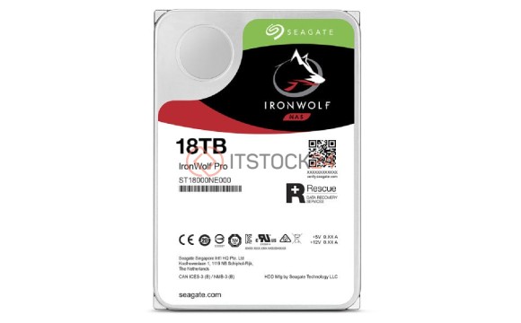 Жесткий диск Seagate IronWolf Pro 18TB 6G 7.2K SATA 3.5 [ST18000NE000]