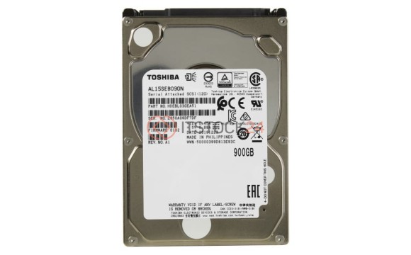 Жесткий диск Toshiba HDEBL03GEA51 900Gb 10500 SAS 2,5' HDD