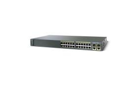 CISCO WS-C2960+24PC-S - Catalyst 2960 Plus 24 10/100 PoE + 2 T/SFP LAN Lite CISCO WS-C2960+24PC-S - Catalyst 2960 Plus 24 10/100 PoE + 2 T/SFP LAN Lite