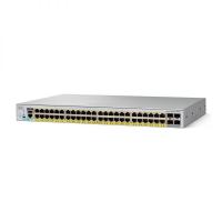 CISCO WS-C2960L-48PS-LL - Catalyst 2960L 48 port GigE with PoE, 4 x 1G SFP, LAN Lite