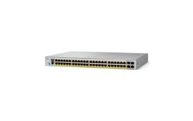 CISCO WS-C2960L-48PS-LL - Catalyst 2960L 48 port GigE with PoE, 4 x 1G SFP, LAN Lite CISCO WS-C2960L-48PS-LL - Catalyst 2960L 48 port GigE with PoE, 4 x 1G SFP, LAN Lite