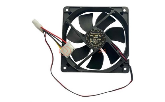 Вентилятор Yate D12SH-12 12v 120x120x25mm  2200