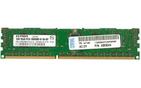 44T1490 Оперативная память IBM 1GB 1Rx8 PC3-10600R-09-10-A1-D2 44T1490 Оперативная память IBM 1GB 1Rx8 PC3-10600R-09-10-A1-D2