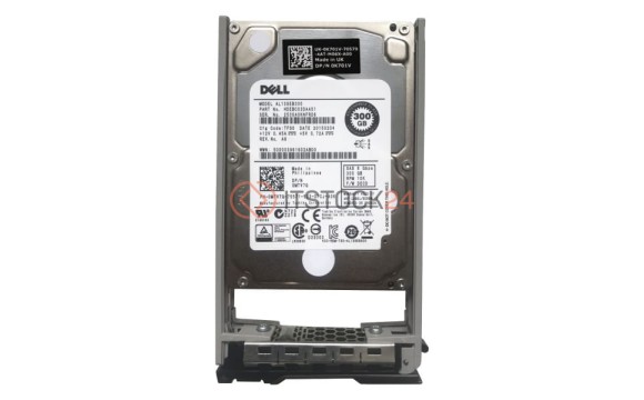 Жесткий диск Dell 0K701V 300Gb 10000 SAS 2,5' HDD