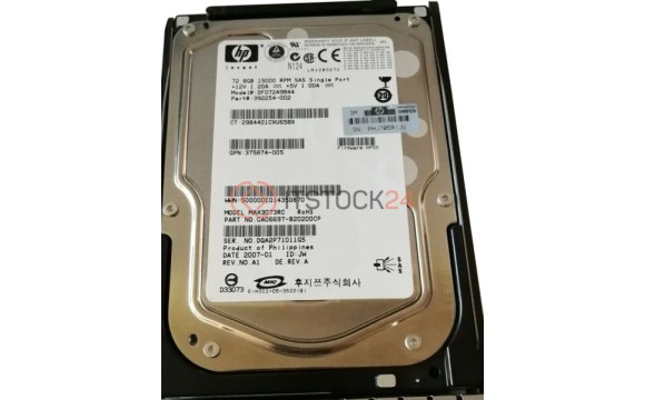 Жесткий диск HP CA06697-B20200CP 72Gb 15000 SAS 3,5' HDD