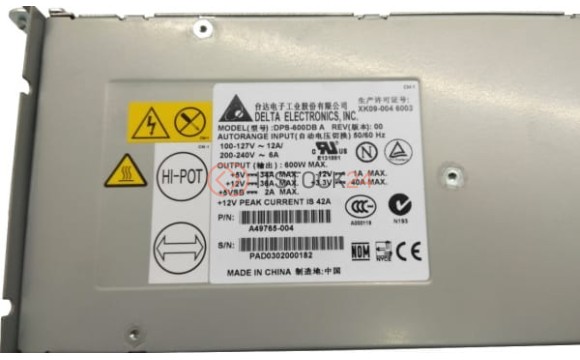 Резервный Блок Питания Intel (Delta) 600Wt ATX Для Сервера SPSH4(A49765)