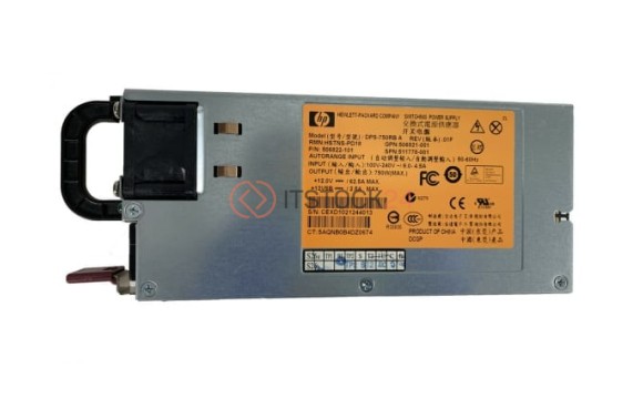 Блок питания Delta HP 750W Hot Plug Common Slot PS for DL360G6/DL370G6/DL380G6 [HSTNS-PD18]
