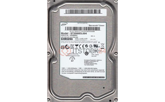 HD204UI Жесткий диск SAMSUNG 2TB 32MB SATA 3G 3.5 ECOGREEN F4