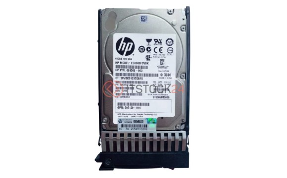 Жесткий диск HP 652566-003 600Gb SAS 2,5" HDD