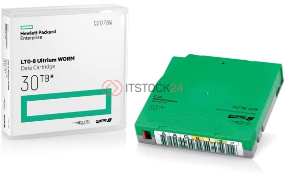 HP Q2078A - HP LTO-8 30TB RW Tape Cartridge (New Retail)