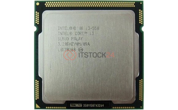 Процессор i3-550 Intel 3200Mhz
