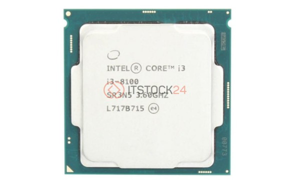 Процессор i3-8100 Intel 3600Mhz