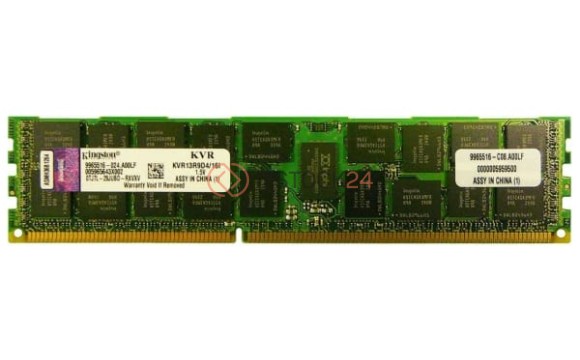 Оперативная память Kingston KVR13R9D4/16I DDRIII 16Gb