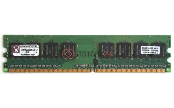Оперативная память Kingston KVR533D2N4/512 DDRII 512Mb