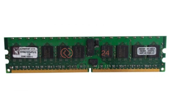 Оперативная память Kingston KVR667D2S4P5/1G DDRII 1024Mb