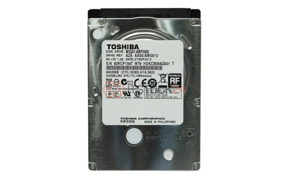 Жесткий диск Toshiba MQ01ABF050 500Gb 5400 SATAIII 2,5" HDD