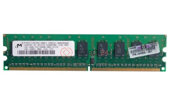 Оперативная память HP MT9HTF12872AY-800E1 DDRII 1024Mb
