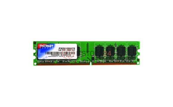 Оперативная память Patriot PSD21G6672 DDRII 1024Mb