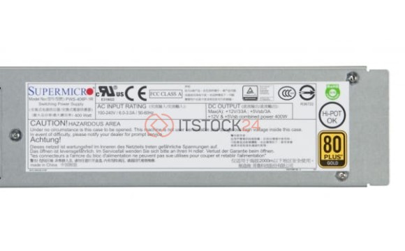 PWS-406P-1R Блок питания SuperMicro 400W Power Supply USED