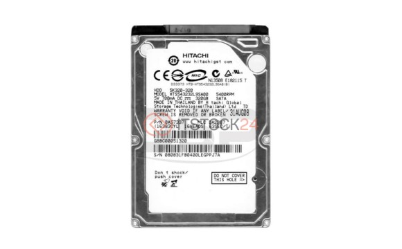 Жесткий диск Hitachi HTS543232L9SA00 320Gb 5400 SATAII 2,5" HDD
