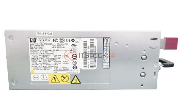 AB419-67023 Блок питания HP Replacement OF rx2660 power supply