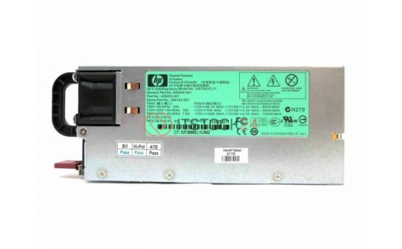 Резервный Блок Питания HP 500172-B21 1200W