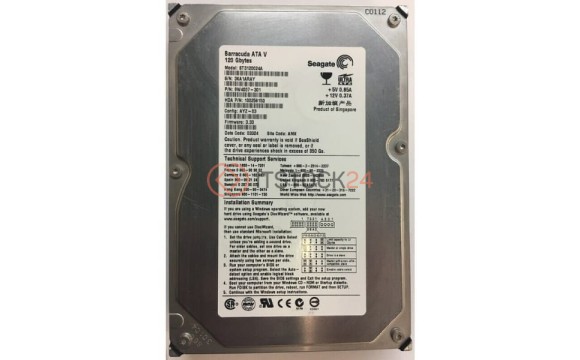 Жесткий диск Seagate ST3120024A 120Gb 7200 IDE 3.5' HDD