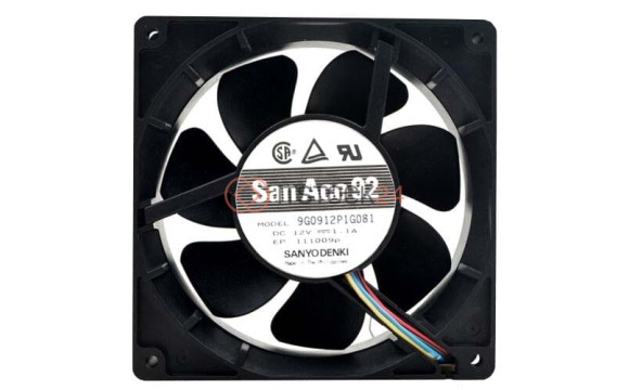 Вентилятор San Ace 9G0912P1G081  92x92x38mm  5000