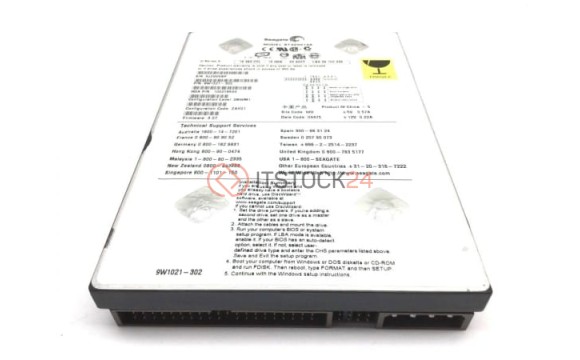 Жесткий диск Seagate 9W1021-301 20Gb 5400 IDE 3.5' HDD
