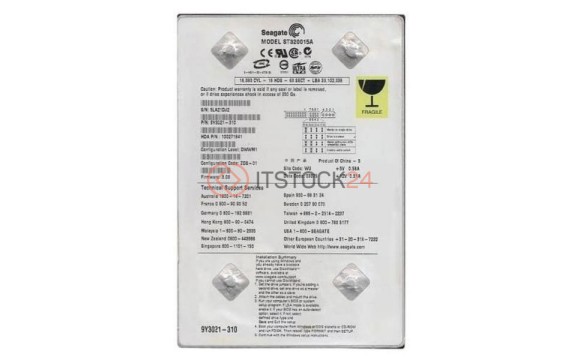 Жесткий диск Seagate ST320015A 20Gb 5400 IDE 3.5' HDD