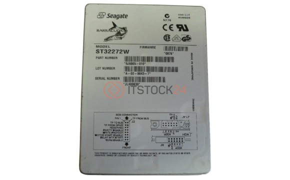 Жесткий диск Seagate ST32272W 2,3Gb 7200 U160SCSI 3.5" HDD