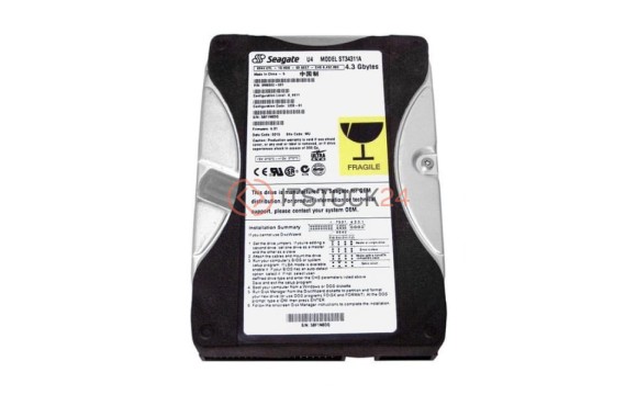 Жесткий диск Seagate ST34311A 4,3Gb 5400 IDE 3.5' HDD