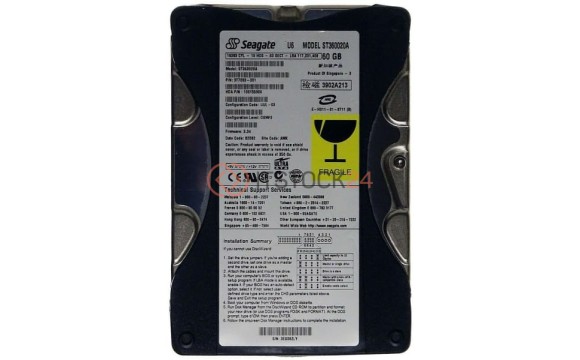 Жесткий диск Seagate ST360020A 60Gb 5400 IDE 3.5' HDD