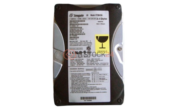 Жесткий диск Seagate ST38410A 8,4Gb 5400 IDE 3.5' HDD