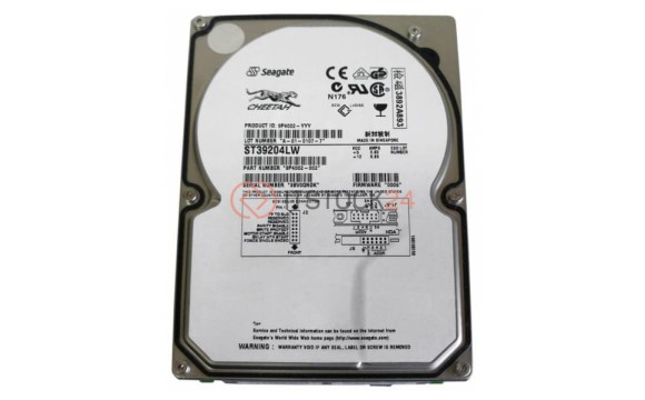 Жесткий диск Seagate ST39204LW 9,2Gb 10000 U160SCSI 3.5' HDD